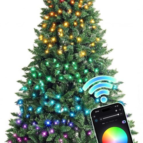 Lighted Christmas Tree with App and Music Sync